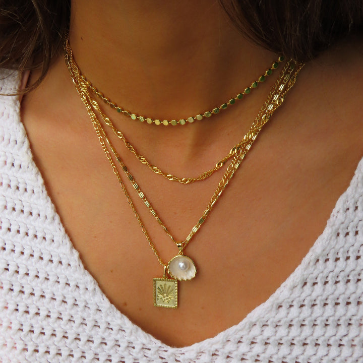 Jana - Ogrlica v obliki školjke