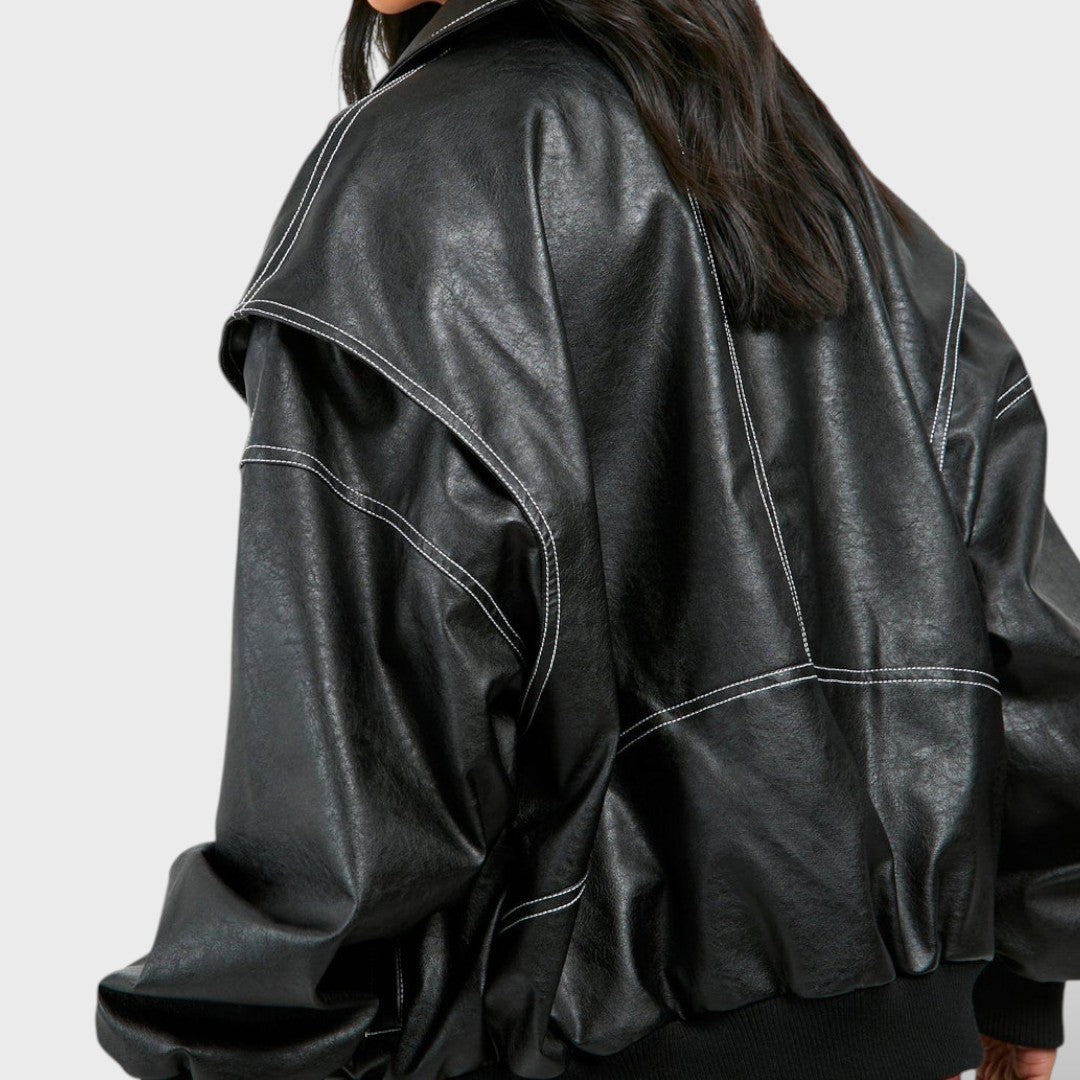 Maja - Bomber Jakna Za Ženske V Retro Slogu