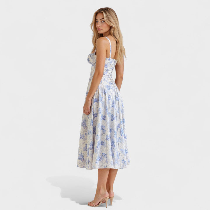 Petra - Midi Korset Obleka