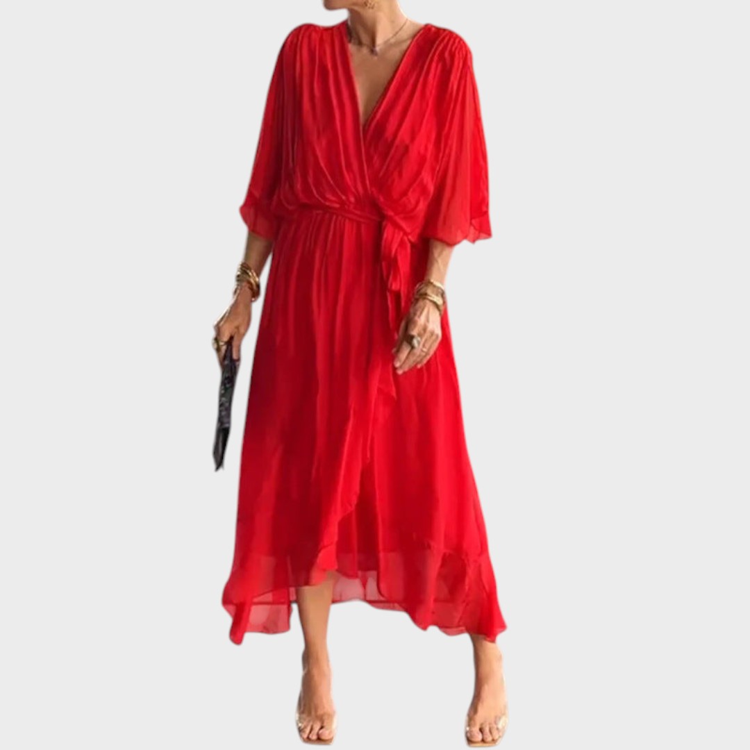 Martina - Elegantna Čipkasta Obleka