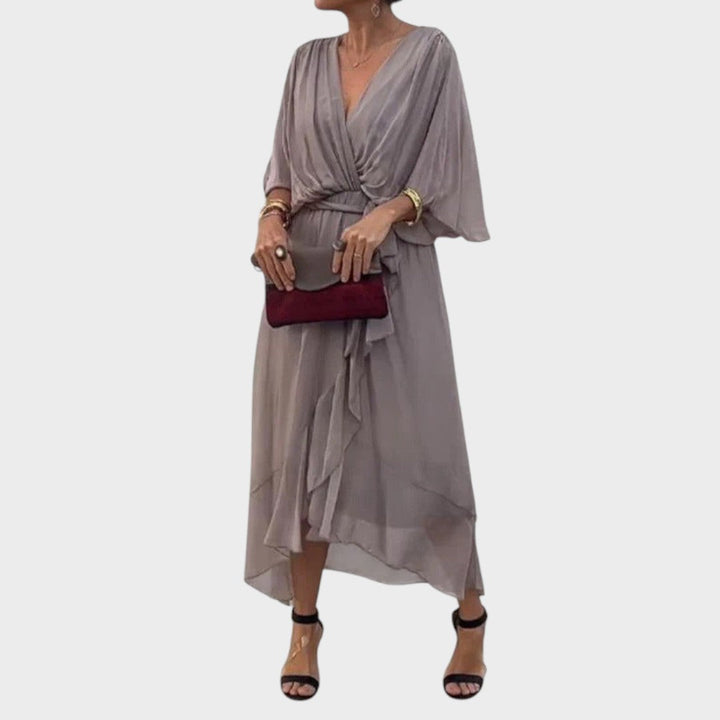 Martina - Elegantna Čipkasta Obleka