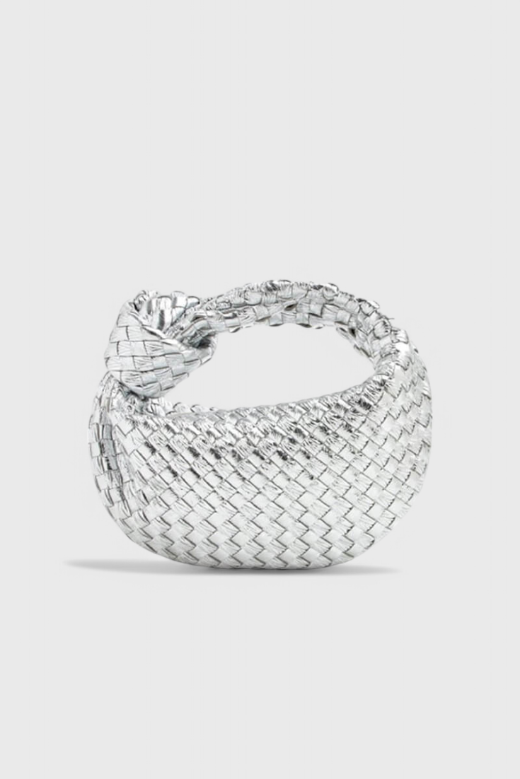 Urška - Mini Torbica Z Mrežastim Vzorcem