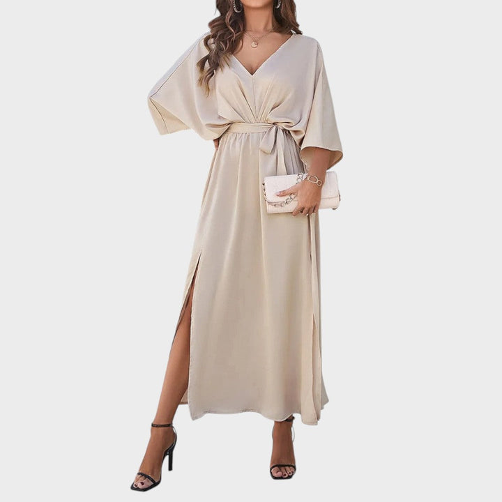 Cvita - Obleka z V-izrezom