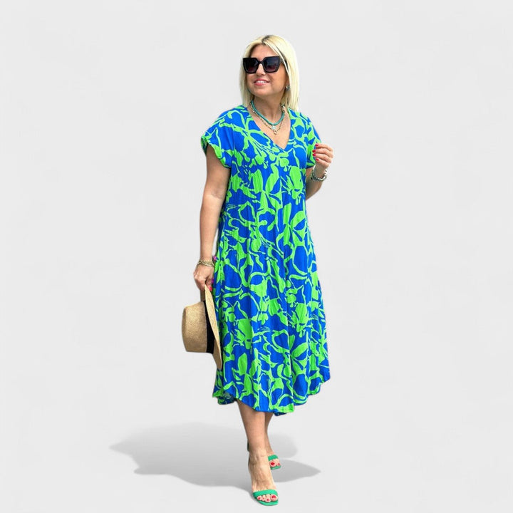 Rita – Elegantna Cvetlična Moda