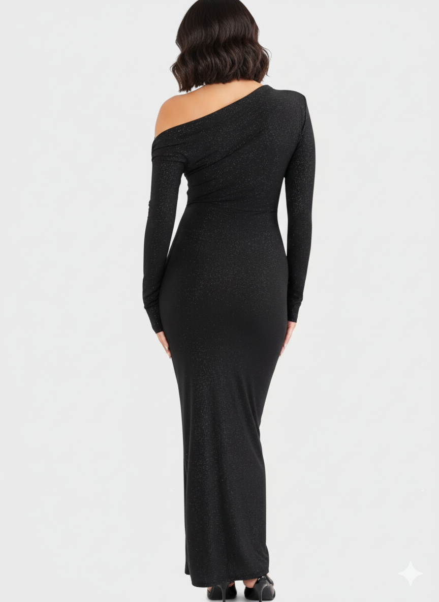 Lara - Svetleča Maxi Obleka