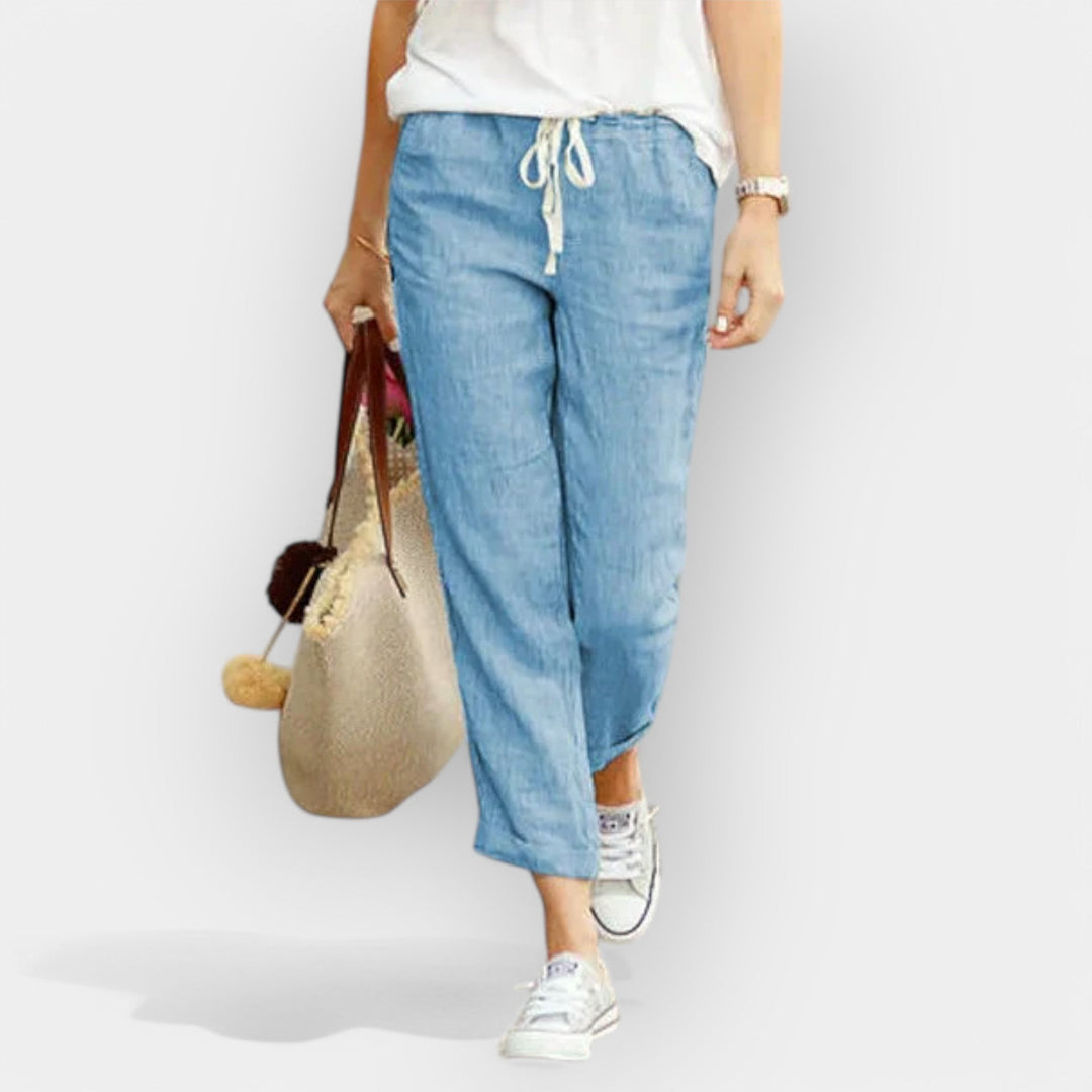 Dalia - Hlače Z Nastavljivim Pasom